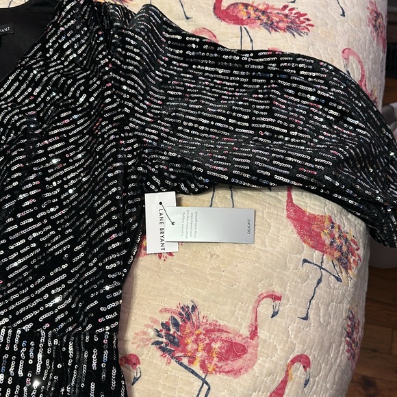 Lane Bryant Sequined Party Dress Size 18 - Picture 5 of 8